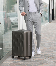 Man with luggage